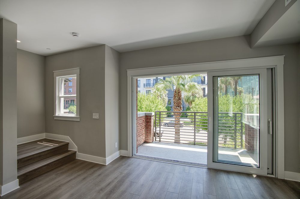 Balcony with palm views, 804 N 2nd Ave — Model Home