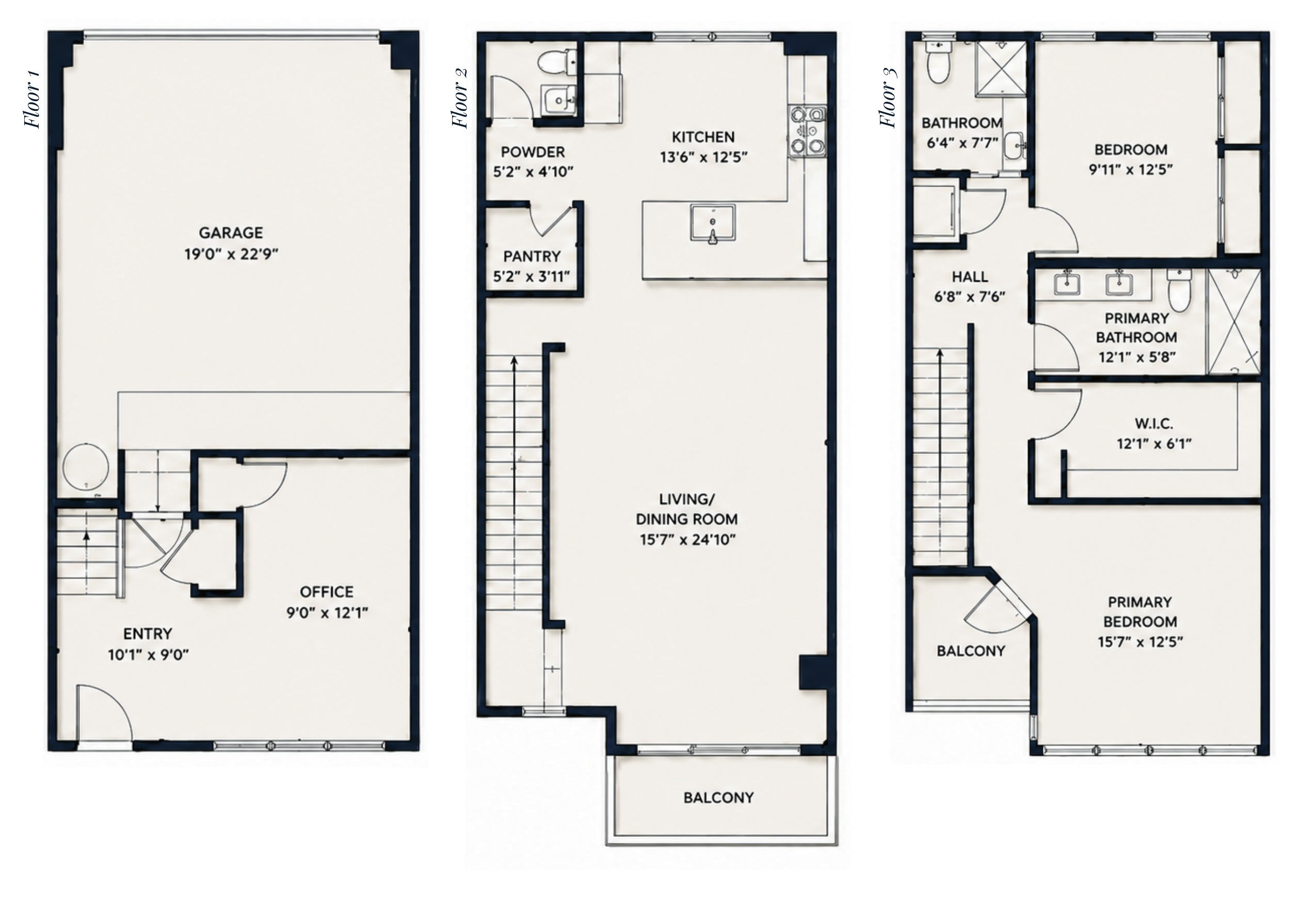 Floor Plan A — 1,714 sq ft