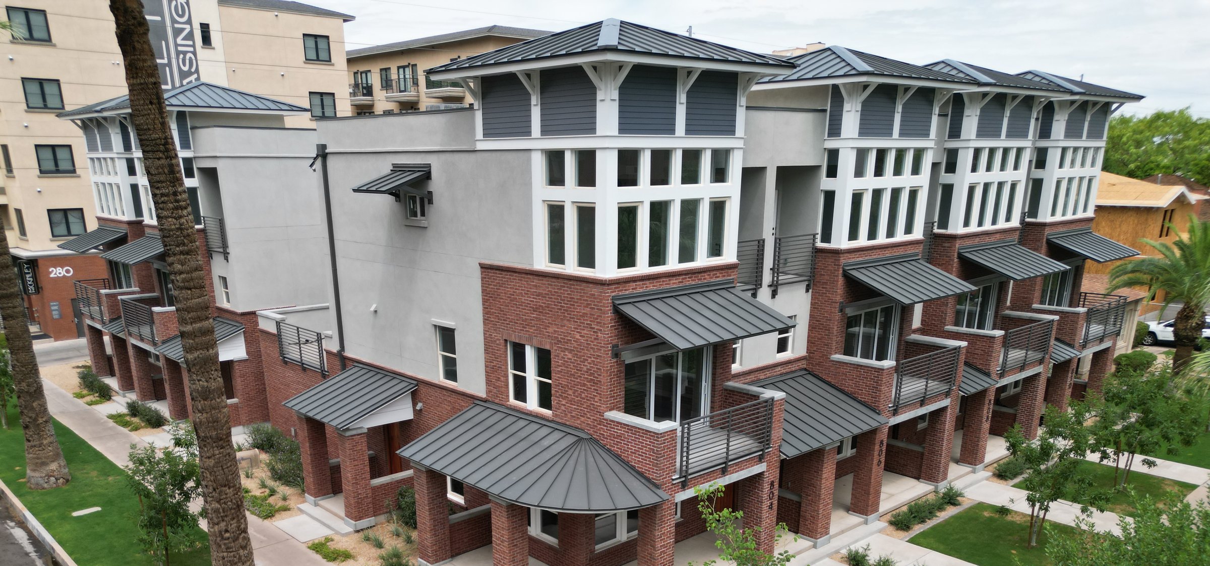 Residences on 2nd — the collection of new townhomes on N 2nd Ave, Downtown Phoenix